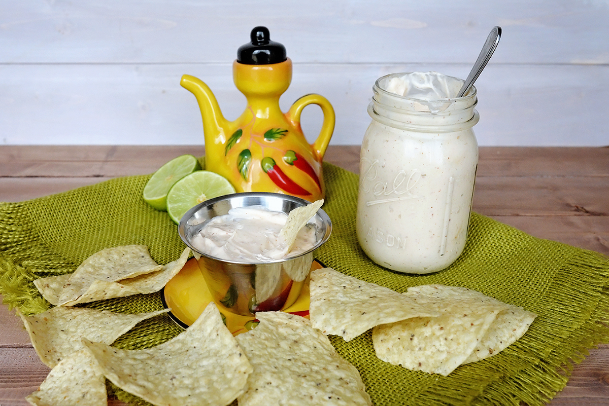 Mexican Restaurant White Dipping Sauce
