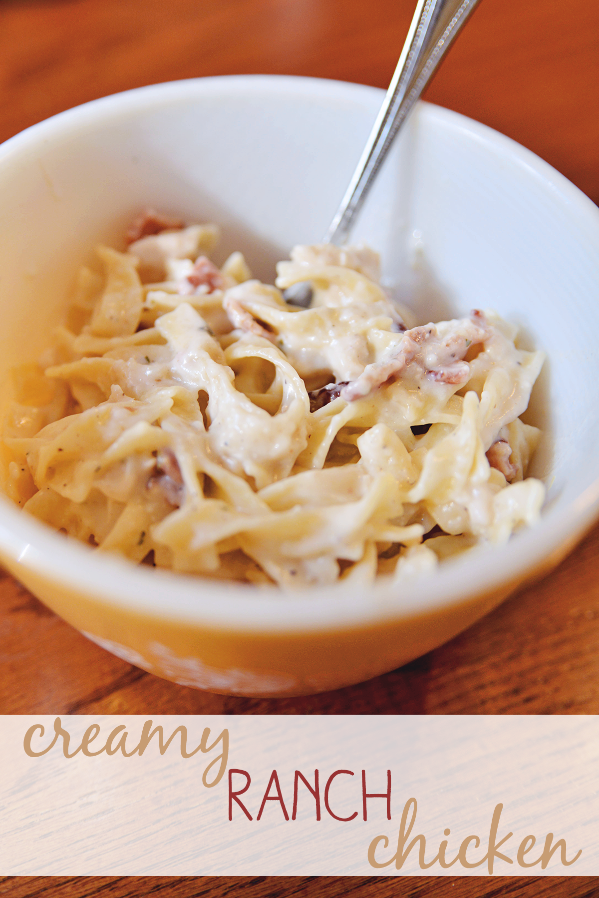 Creamy Ranch Chicken | Sarah Halstead