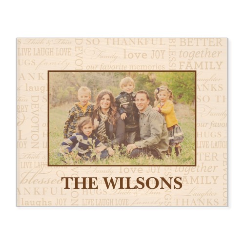 Shutterfly So Thankful Wood Wall Art Sarah Halstead