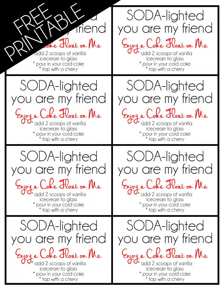 Share A Coke Printable - Sarah Halstead