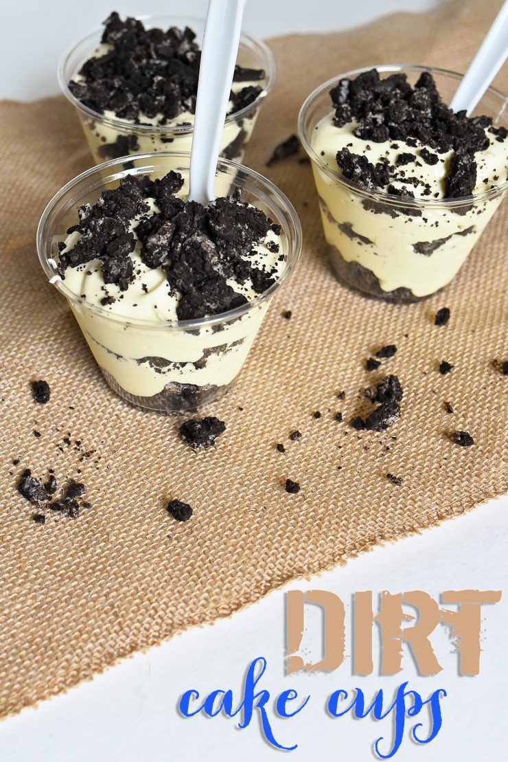 Dirt Cake Cups by Whimsy & Hope