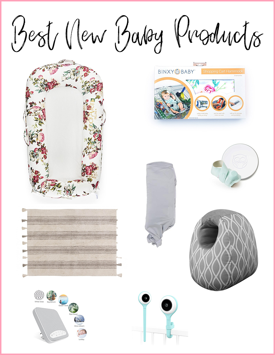 Best New Baby Products Round Up by Sarah Halstead